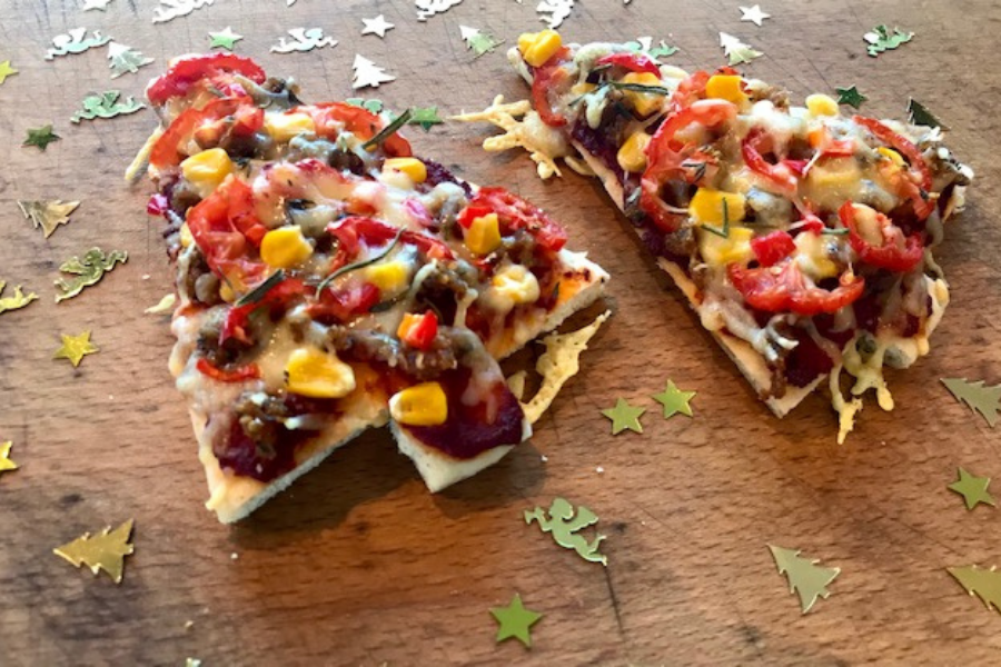 Juletrepizza Juletrepizza